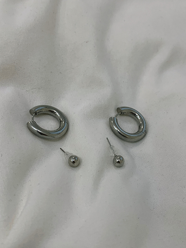 Surgical Steel Earring Set