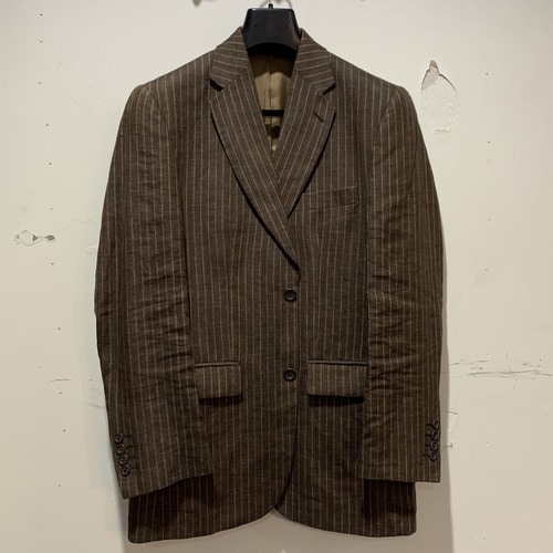 cacharel linen pinstripe suit set-up