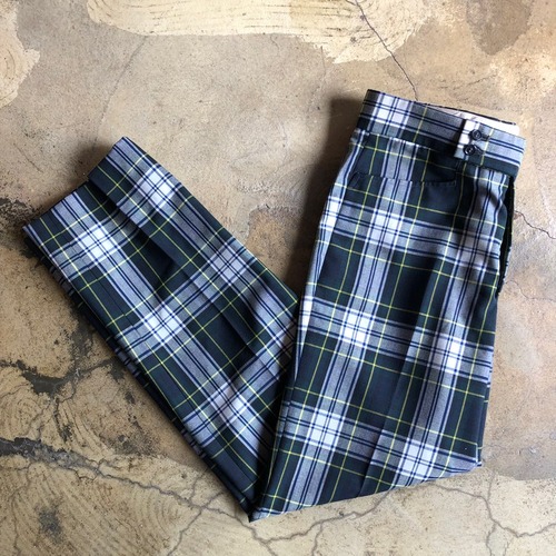vintage wrangler tartan-check pants (29.5 inch)