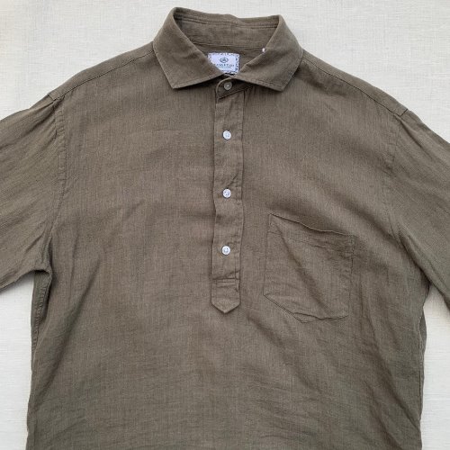 beams linen pullover shirt (105 size)