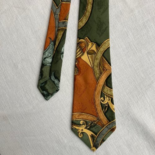 hermes jacquard tie