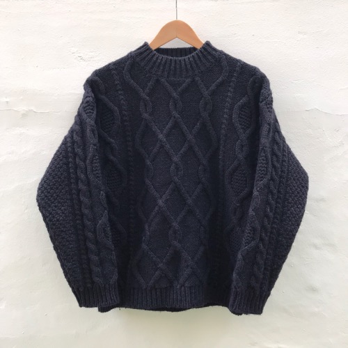 Drakes heavy wool sweater(100size)