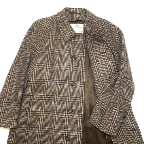 aquascutum tweed check raglan single coat (103-105 size)