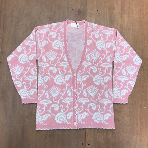 70s Pendleton wool floral cardigan (for women)