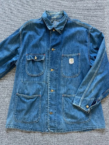 70s carhartt denim chore jacket (44 size, 105 추천)