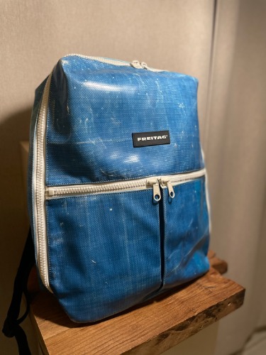 freitag f49 fringe backpack (sky blue)