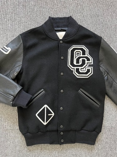 opening ceremony leather arm varsity jacket (M size, 100 추천)