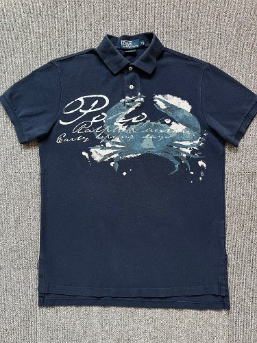 polo early spring days crab pique shirt (M size, 95-100 추천)