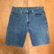 Levis 505 denim shorts (32-33인치)