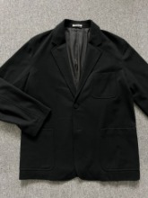 auralee wool black set up jacket (4 size)