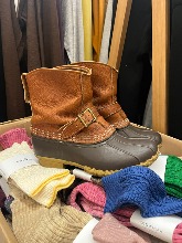 VTG LL bean duck boots with belt made in usa (여자 us 6, 235~240mm 추천)