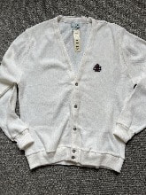 IZOD acrylic cream cardigan deadstock (XL size, 105 추천)