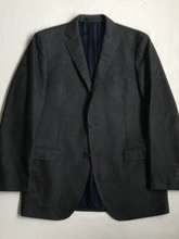 Rugby Ralph Luaren dark grey pinstripe wool setup USA made (42R size, 실측 참고)