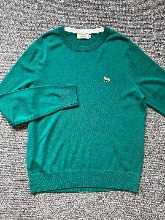 masion kitsune wool crew neck knit (M size, 95-100 추천)