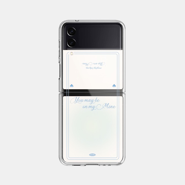 [Z플립] 위드유 투명 폰케이스