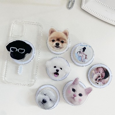 [Magsafe] 반려동물 강아지 고양이 주문제작 아크릴톡