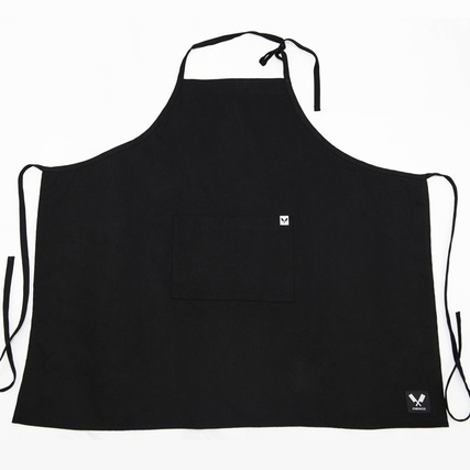 [쉐프앤코] New Cotton Apron - Pepper Black