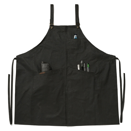 [다반띠] Overall Apron - Charcoal