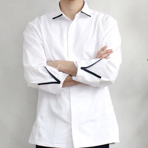 [비프앤포크] French Shirt Chef Coat