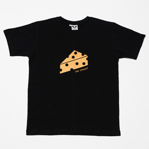 [쉐프앤코] SAY CHEESE Tee - Black