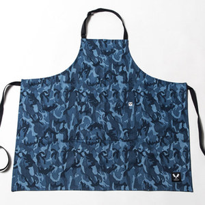 [쉐프앤코] Denim Camo Apron - Light