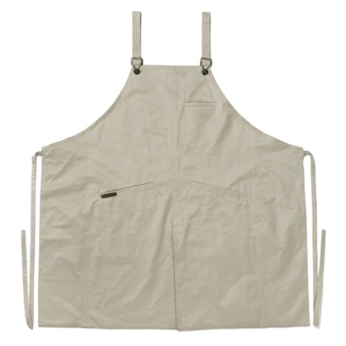 [다반띠] Overall Apron - Ivory