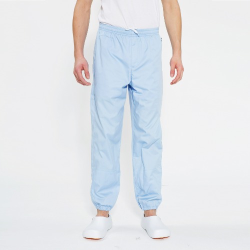 [위생복] Waist BANDING Pants - sky blue