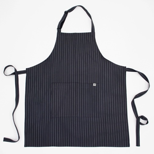 [쉐프앤코베이직] Pin Stripe Apron - Grey