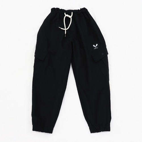 [쉐프앤코] Cotton Jogger Chef Pants - Black