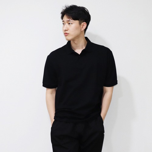 [에프식스비] Polo T-shirt (Black)