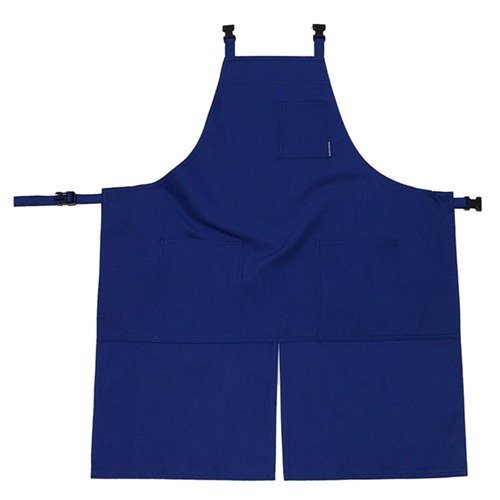 [공에이프런] H-Strap Apron - Grand Blue