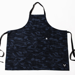 [쉐프앤코] Camo Apron - Cobalt Navy