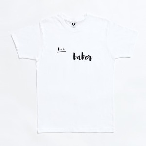 [쉐프앤코] I&#039;m a BAKER Tee (White)