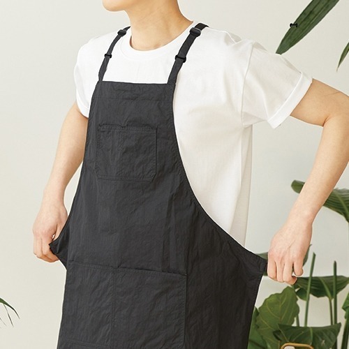 [비더쉐프] Waterproof H Apron - Black