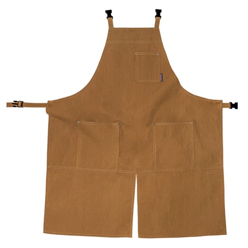 [공에이프런] H-Strap Apron - Safari Brown