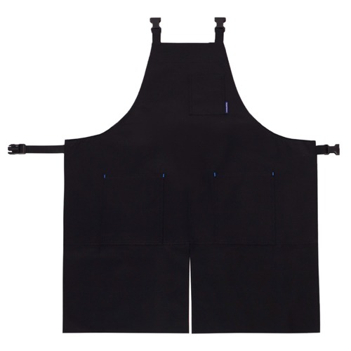 [공에이프런] H-Strap Apron - Black