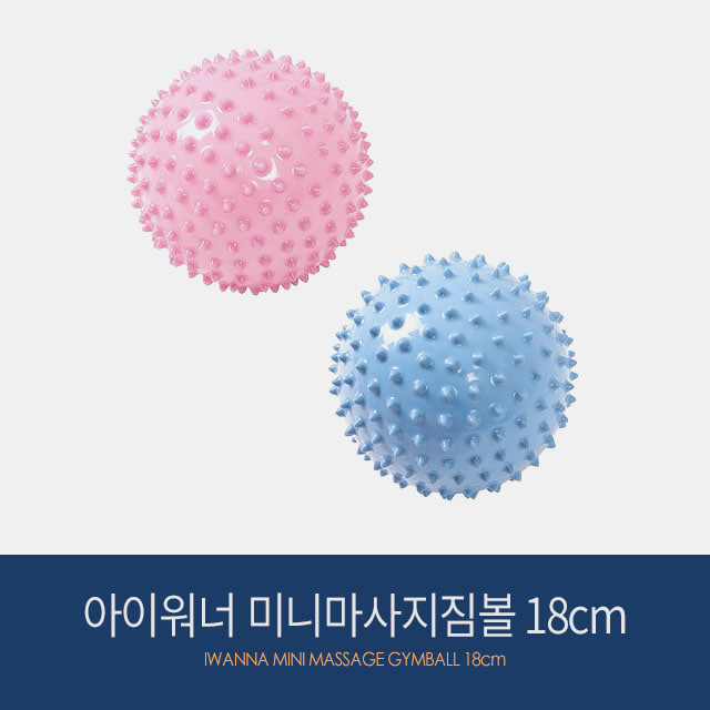 아이워너 미니마사지짐볼 18cm (2컬러) 홈트레이닝