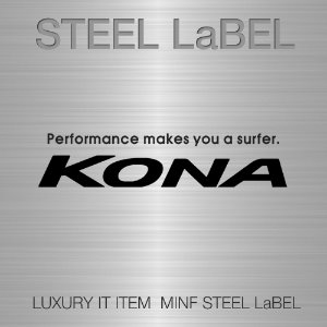 MFSL116 - KONA 코나 STEEL LABEL 주차알림판 /전화번호판