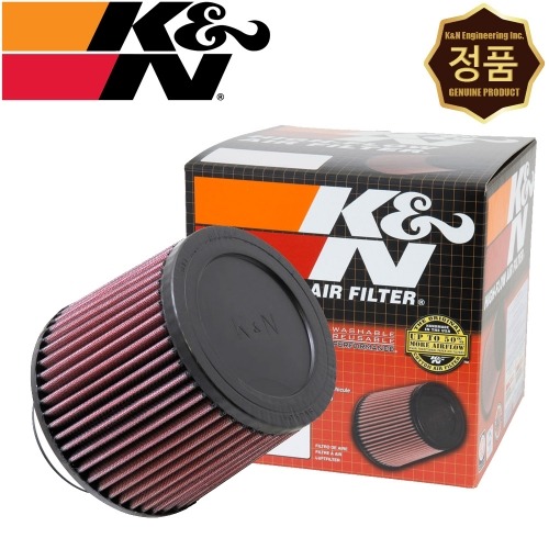 K&amp;N RU-3570 인테이크 오픈 흡기 에어필터 76mm 76파이