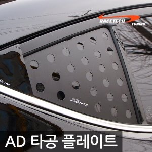 아반떼AD 3D 타공 플레이트