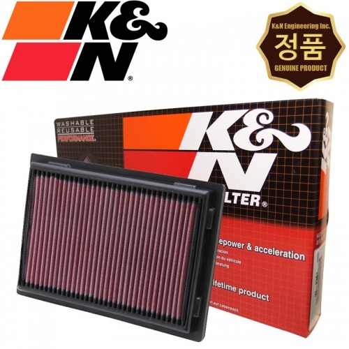 K&amp;N 33-2381 에어필터 렉서스 ES300 LS460 LS600 토요다 캠리하이브리드 아발론 라브4