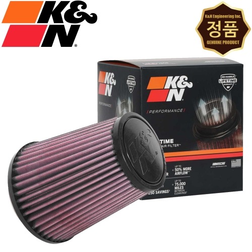 K&amp;N RU-3250 인테이크 오픈 흡기 에어필터 79mm 79파이 80mm 80파이