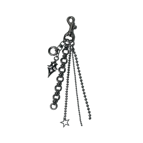 Bold chain keyring