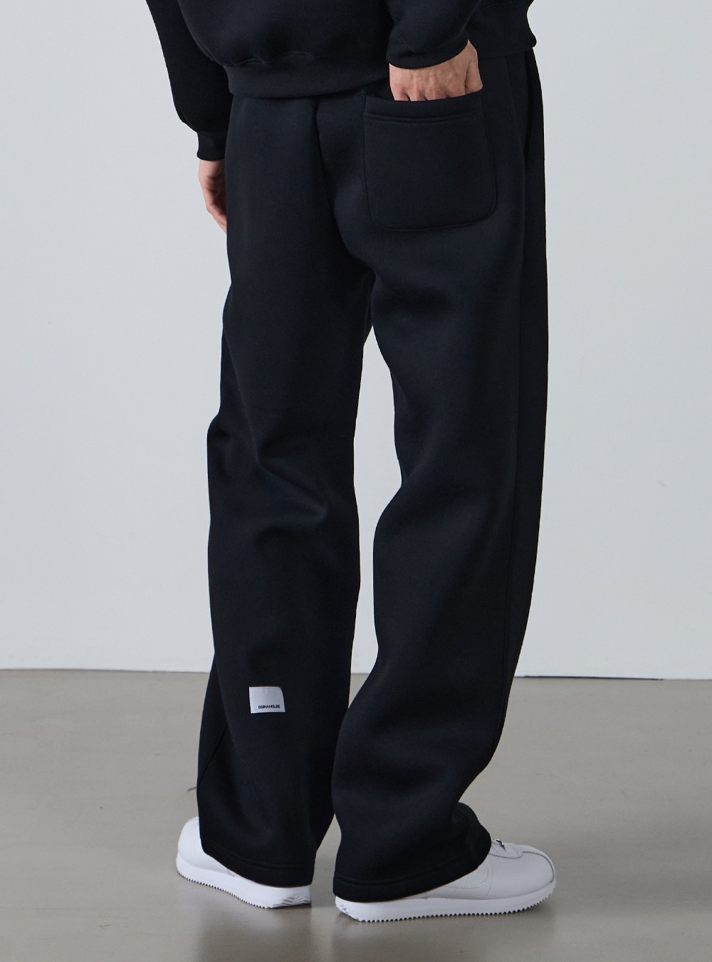 네오프렌 모노 크루즈 팬츠 블랙Neoprene mono cruise pants black