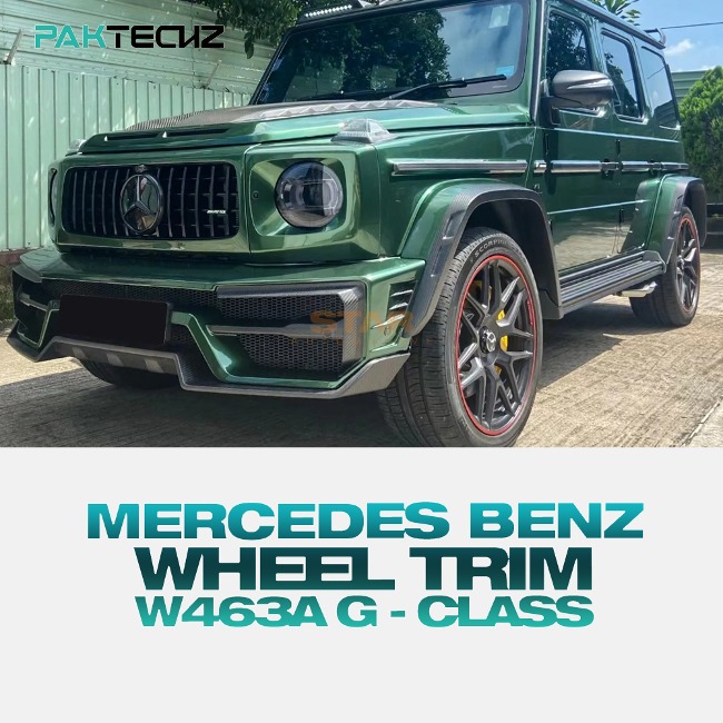 PAKTECHZ MERCEDES BENZ 벤츠 W463A G클래스 G바겐 휠 휀더 트림 드라이 카본