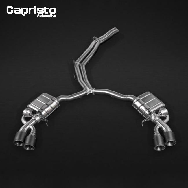 CAPRISTO 카프리스토 아우디 F5 RS5 쿠페 가변 배기 시스템 카본팁 CES-3