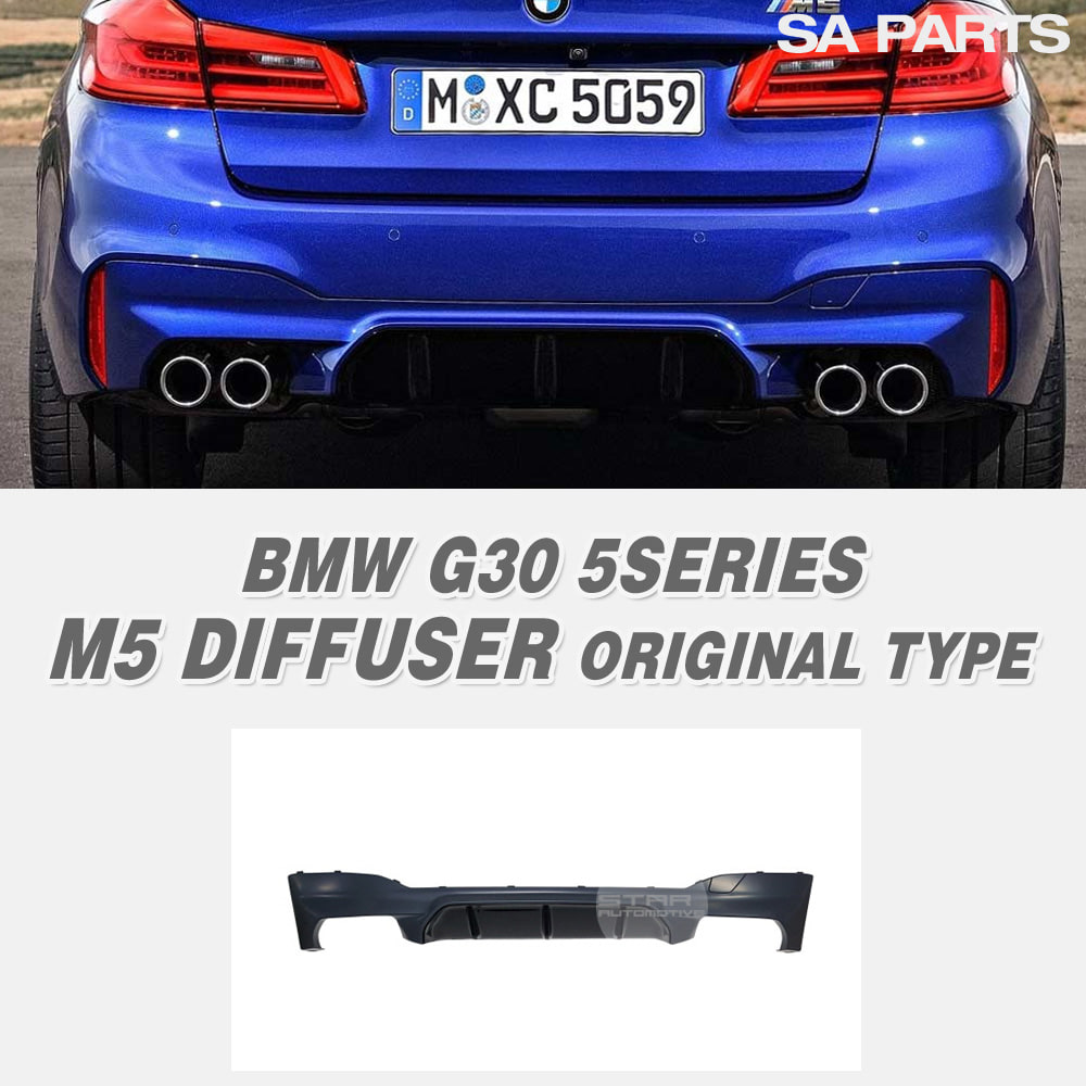 BMW G30 5시리즈 F90 M5 M5 디퓨져 OE 순정형