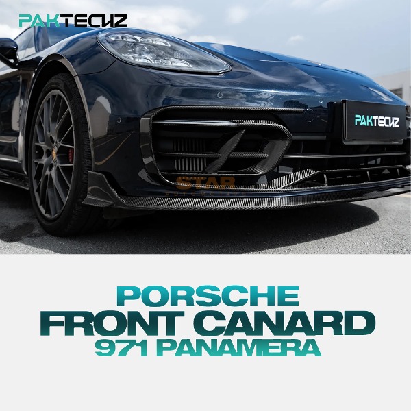 PAKTECHZ PORSCHE 포르쉐 971 파나메라 프론트 카나드 드라이 카본