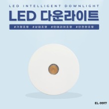 EL-9917 1.5인치 3W 타공 36~40mm LED 다운라이트 조명