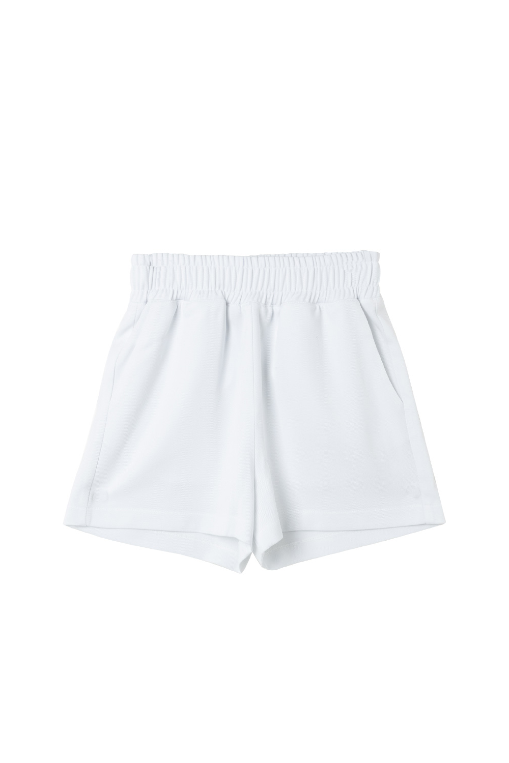 [Italy Fabric]White Short Pants